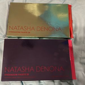 Natasha Denona 28 Pan Palettes Green Brown & Purple Blue